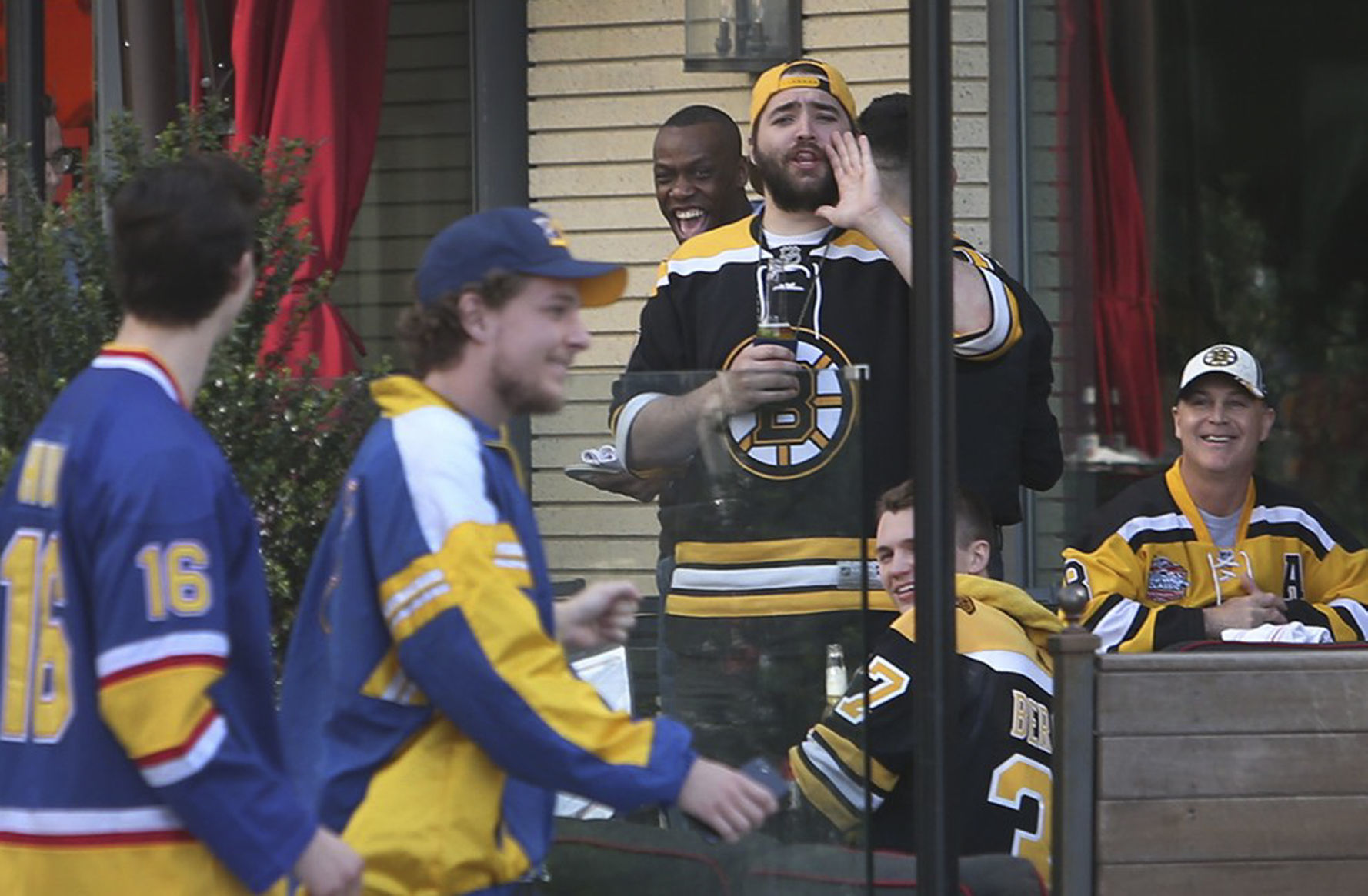 Fans arrive for Game 1 of the Stanley Cup Final